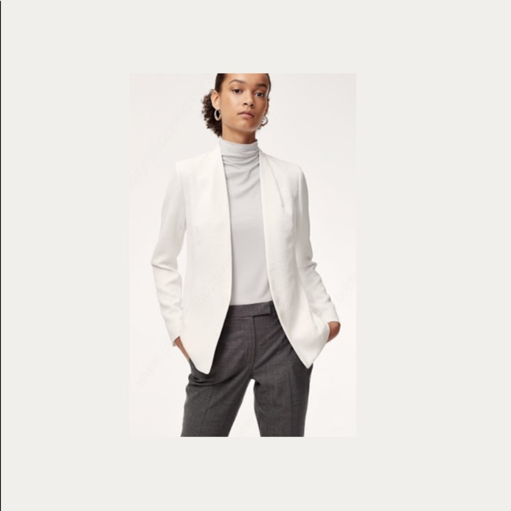 Aritzia Babaton Keith Jacket Size 2 White
